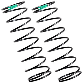 1UP Racing - X - Gear 13mm Buggy Rear Springs, 2X Hard 9.25T Green - Hobby Recreation Products