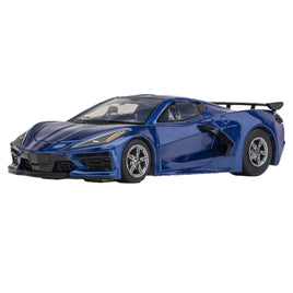 AFX Racing - Corvette C8 Riptide Blue Metallic Slot Car - Hobby Recreation Products