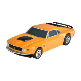 AFX Racing - Mustang Boss 429, Orange, HO Scale Slot Car - Hobby Recreation Products