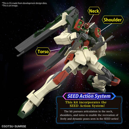 Bandai - HGCE ZGMF - 103HD Lighting Buster Gundam "Mobile Suit Gundam SEED FREEDOM" 1/144, Bandai - Hobby Recreation Products