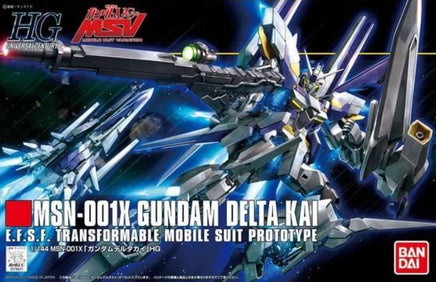 Bandai - HGUC MSN - 001X Gundam Delta Kai "Mobile Suit Variation MSV" 1/144, Bandai - Hobby Recreation Products