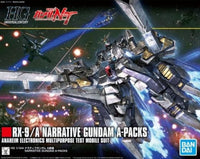 Bandai - HGUC RX - 9 / A Narrative Gundam A - Packs "Mobile Suit Gundam NT" 1/144, Bandai - Hobby Recreation Products