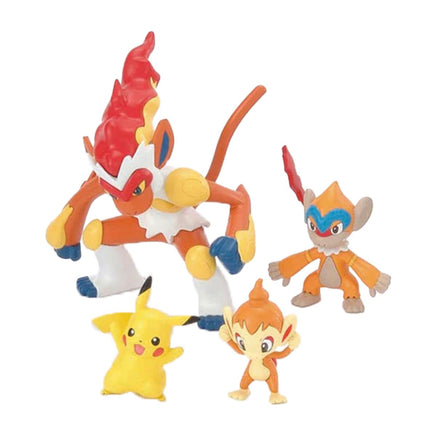 Bandai - Infernape Evolution Set "Pokemon", Bandai Hobby Pokemon Model Kit - Hobby Recreation Products