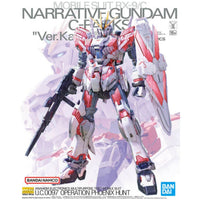 Bandai - MG RX - 9 / C Narrative Gundam C - Packs Ver. Ka "Mobile Suit Gundam NT" 1/100, Bandai - Hobby Recreation Products