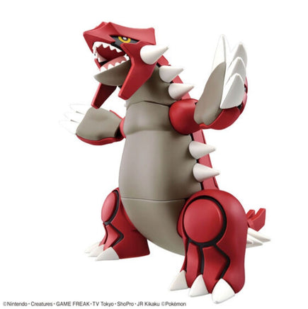 Bandai - Pokemon Model Kit Select 54 Groudon "Pokemon", Bandai - Hobby Recreation Products