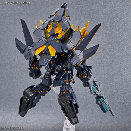 Bandai - SD Gundam Cross Silhouette Unicorn Gundam 02 Banshee (Destroy Mode)&Banshee Norn Parts Set - Hobby Recreation Products