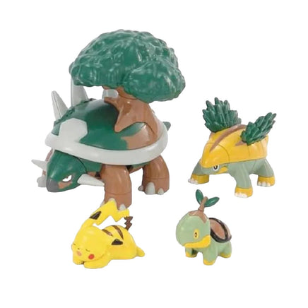 Bandai - Torterra Evolution Set "Pokemon", Bandai Hobby Pokemon Model Kit - Hobby Recreation Products