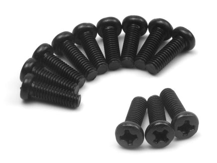 BlackZon - Pan Head Self - Tapping Screws BMHO2.5x8mm for Spryte - Hobby Recreation Products