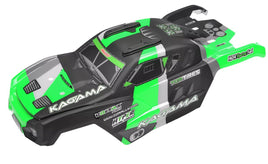 Corally - Team Corally Green Kagama Body Painted and Cut - Hobby Recreation Products