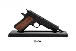 GoatGuns - 1/2.5 Scale Die Cast 1911 Model Pistol, Black - Hobby Recreation Products