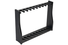 GoatGuns - 1/3 Scale Die Cast 10 Slot Gun Rack, Black - Hobby Recreation Products