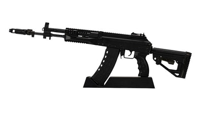 GoatGuns - 1/3 Scale Die Cast AK12 Model, Black - Hobby Recreation Products