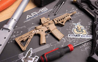 GoatGuns - 1/3 Scale Die Cast AR15 Model, Coyote - Hobby Recreation Products