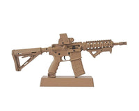 GoatGuns - 1/3 Scale Die Cast AR15 Model, Coyote - Hobby Recreation Products