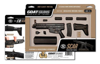 GoatGuns - 1/3 Scale Die Cast FN Scar Model, Black - Hobby Recreation Products