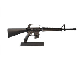 GoatGuns - 1/3 Scale Die Cast M16A1 Vietnam Rifle Model, Black - Hobby Recreation Products