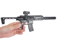 GoatGuns - 1/3 Scale Die Cast SIG MCX Model Rifle, Black - Hobby Recreation Products