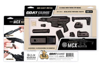 GoatGuns - 1/3 Scale Die Cast SIG MCX Model Rifle, Black - Hobby Recreation Products