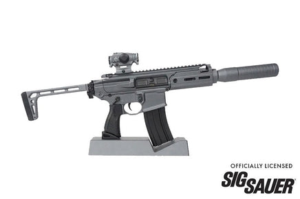 GoatGuns - 1/3 Scale Die Cast Sig Sauer MCX Model, Grey - Hobby Recreation Products