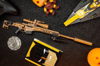 GoatGuns - 1/4 Scale Die Cast Barrett MK22 Model, Tan - Hobby Recreation Products