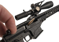 GoatGuns - 1/4 Scale Die Cast Barrett MRAD MK22 Model, Black - Hobby Recreation Products