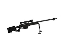 GoatGuns - 1/4 Scale Die Cast Sniper Rifle Model, Black - Hobby Recreation Products