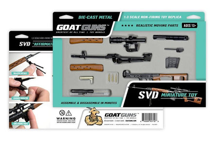 GoatGuns - 1/4 Scale Die Cast SVD Model - Hobby Recreation Products