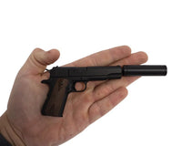 GoatGuns - Mini 1911 Suppressor, Black, for 1911 Models - Hobby Recreation Products