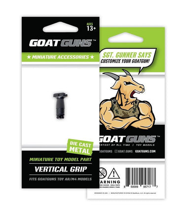 GoatGuns - Mini Vertical Fore - Grip, Fits AR15 Model - Hobby Recreation Products