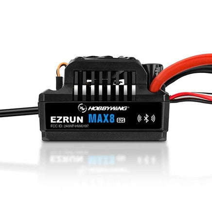 Hobbywing - Ezrun MAX8 G2s ESC - Bluetooth - Hobby Recreation Products