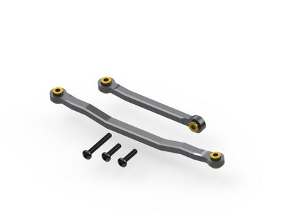 HPI Racing - Aluminum Steering Link Set (Gunmetal), for Venture18 - Hobby Recreation Products