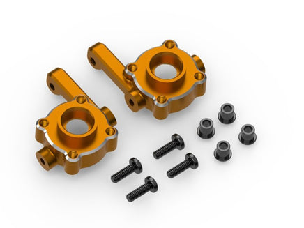 HPI Racing - Aluminum Steering Spindle Set (Orange), for Venture18 - Hobby Recreation Products
