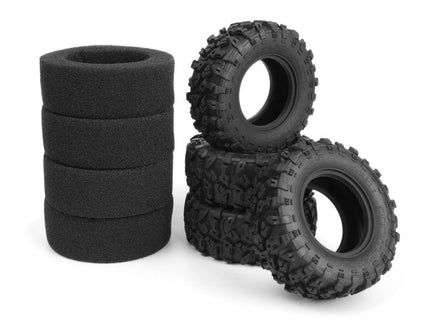 HPI Racing - Tredz Rockthorne Tire (60x23.5/1.2in/4pcs) for Venture18 - Hobby Recreation Products