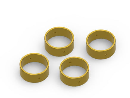 HPI Racing - Wheel Weight Set (Brass / 4pcs), for Venture18 - Hobby Recreation Products