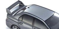 Kyosho - 1/43 Scale Mitsubishi Lancer Evolution IX MR, Gray Diecast Car - Hobby Recreation Products