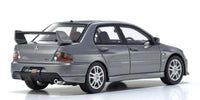 Kyosho - 1/43 Scale Mitsubishi Lancer Evolution IX MR, Gray Diecast Car - Hobby Recreation Products