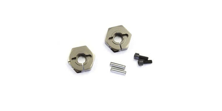 Kyosho - Clamp Wheel Hub 45/Gunmetal - Hobby Recreation Products