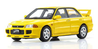 Kyosho - Kyosho Original Diecast 1/43 Mitsubishi Lancer Evolution III Yellow - Hobby Recreation Products