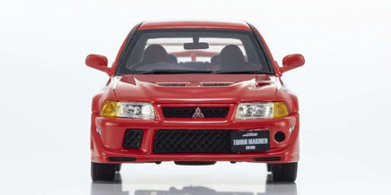 Kyosho - Kyosho Original Diecast 1/43 Mitsubishi Lancer Evolution VI (Red) - Hobby Recreation Products