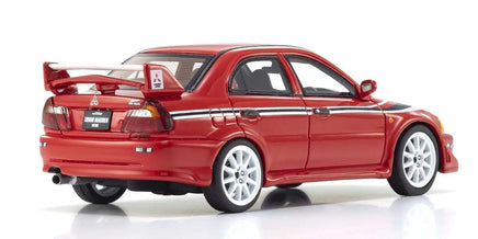 Kyosho - Kyosho Original Diecast 1/43 Mitsubishi Lancer Evolution VI (Red) - Hobby Recreation Products