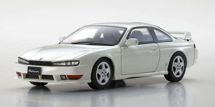 Kyosho - Kyosho Original Diecast 1/43 Nissan Silvia K's (S14) White - Hobby Recreation Products