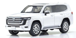 Kyosho - Kyosho Original Diecast 1/43 Toyota LandCruiser ZX White - Hobby Recreation Products