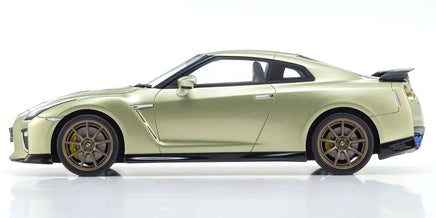 Kyosho - Kyosho Samurai Diecast 1/18 Nissan GT - R Premium Edition T - Spec (Millenium Jade) - Hobby Recreation Products