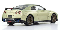 Kyosho - Kyosho Samurai Diecast 1/18 Nissan GT - R Premium Edition T - Spec (Millenium Jade) - Hobby Recreation Products