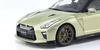 Kyosho - Kyosho Samurai Diecast 1/18 Nissan GT - R Premium Edition T - Spec (Millenium Jade) - Hobby Recreation Products