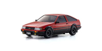 Kyosho - Mini - Z AWD Readyset Toyota Corolla Levin AE86 Red/Black - Hobby Recreation Products