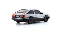 Kyosho - Mini - Z AWD Readyset Toyota Corolla Levin AE86 White/Black - Hobby Recreation Products