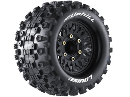 Louise R/C - MT - Uphill Soft, 1/10 Monster Truck Tires, 0 & 1/2 " Offset, 12, 14, 17mm Removable Hex - Hobby Recreation Products