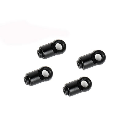 Louise R/C - Strong Ball End 4.8mm (4pcs), Fits LDX Drift & LRX Rally - Hobby Recreation Products