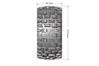 Louise R/C - MFT X-Pioneer Sport Monster Truck Tires, 24mm Hex, Mounted on Black Rim (2), fits Arrma Kraton 8S